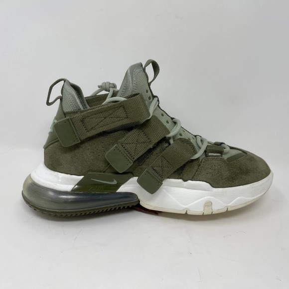 Nike Air Edge 270 Olive Mid Top Sneakers Mens 7 1/2 3434 L.5.7 - Picture 5 of 11
